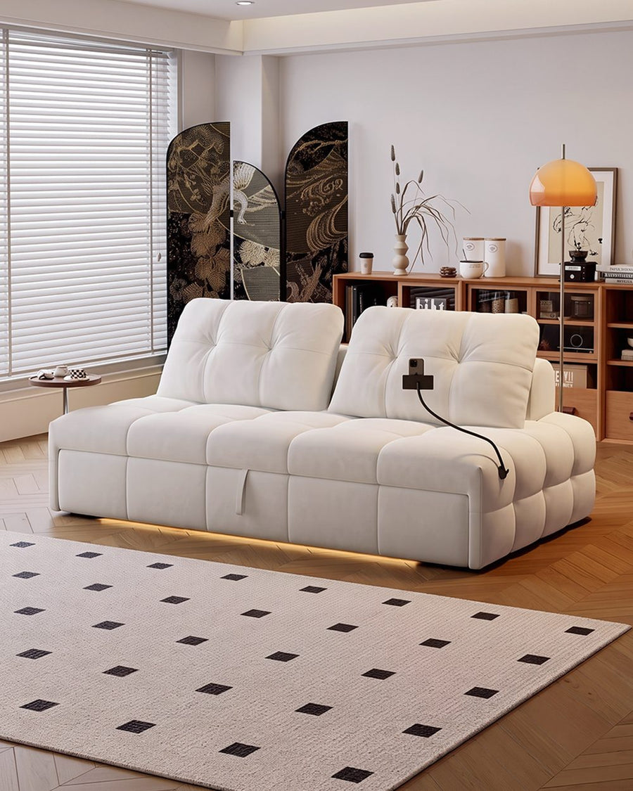 Harris Single Seater, Two Seater Sofa Bed, With Side Table & Smart Phone Holder 产品图 12