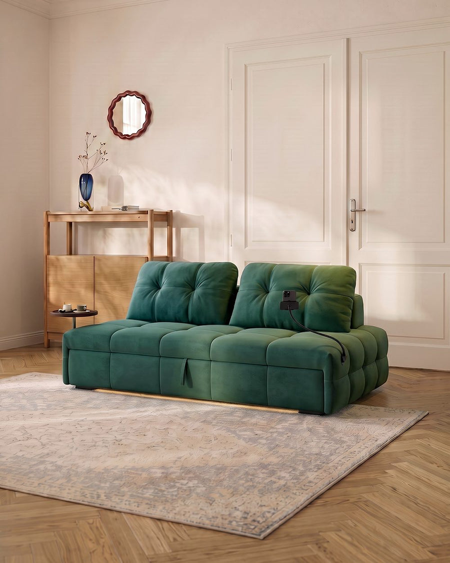 Harris Single Seater, Two Seater Sofa Bed, With Side Table & Smart Phone Holder 产品图 23