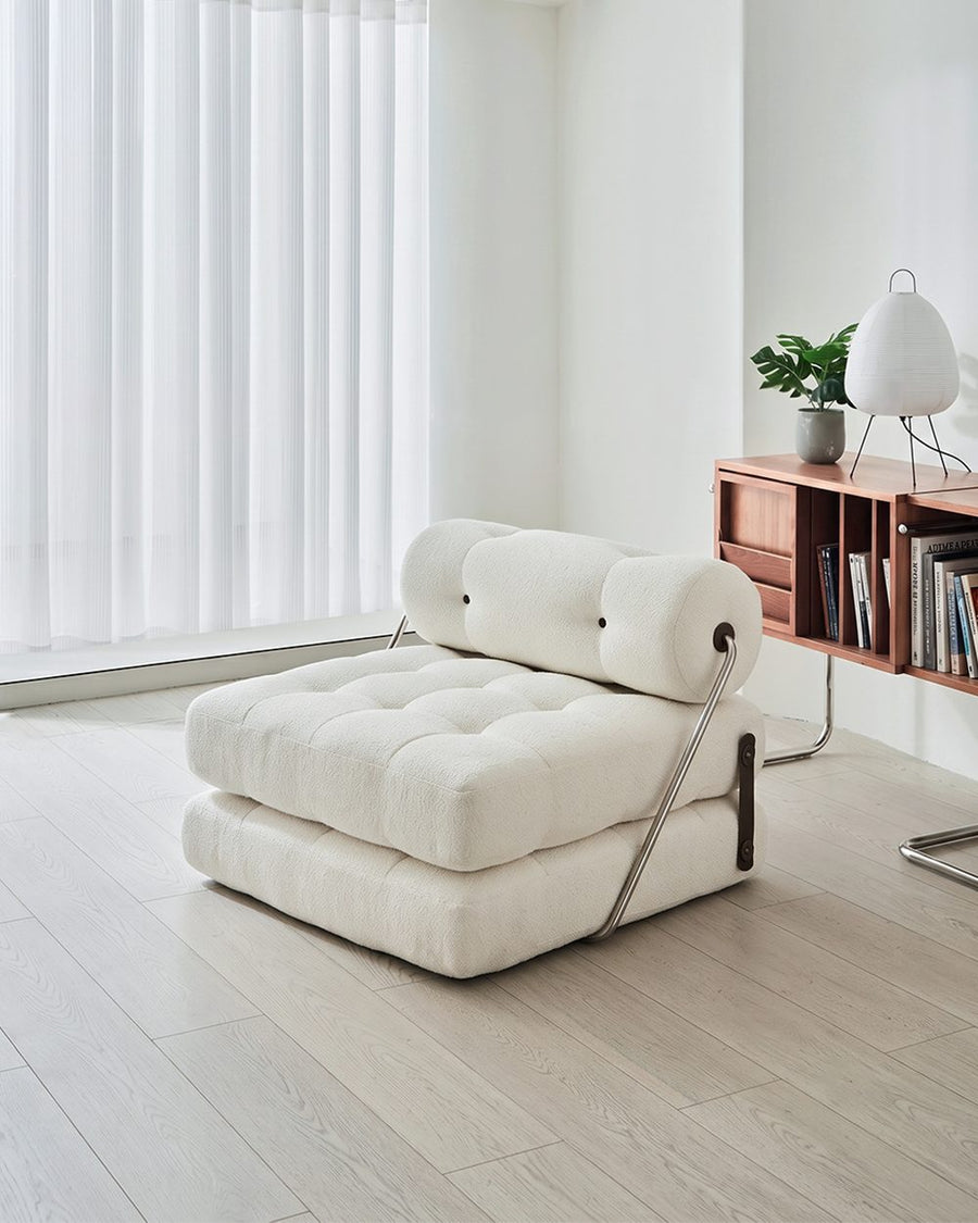 Kumar Single Seater Sofa Bed, Boucle 产品图 8