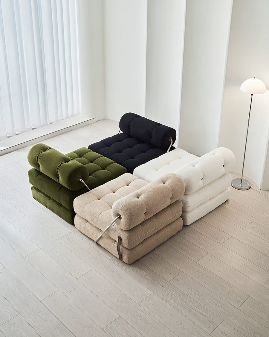 Kumar Single Seater Sofa Bed, Boucle 产品图 13