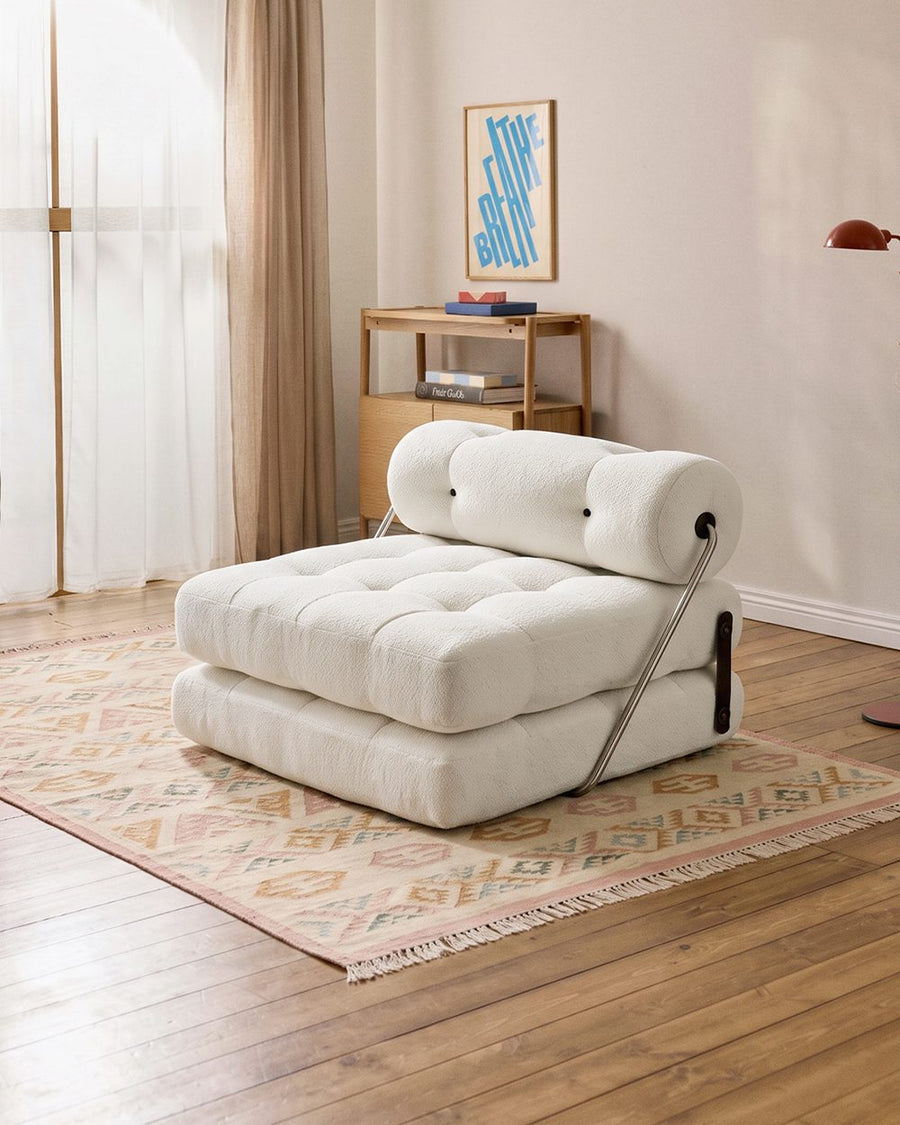 Kumar Single Seater Sofa Bed, Boucle 产品图 12