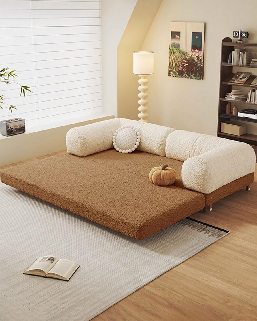 Choudhury Two Seater Sofa Bed, Backrest Washable, Corduroy 产品图 26
