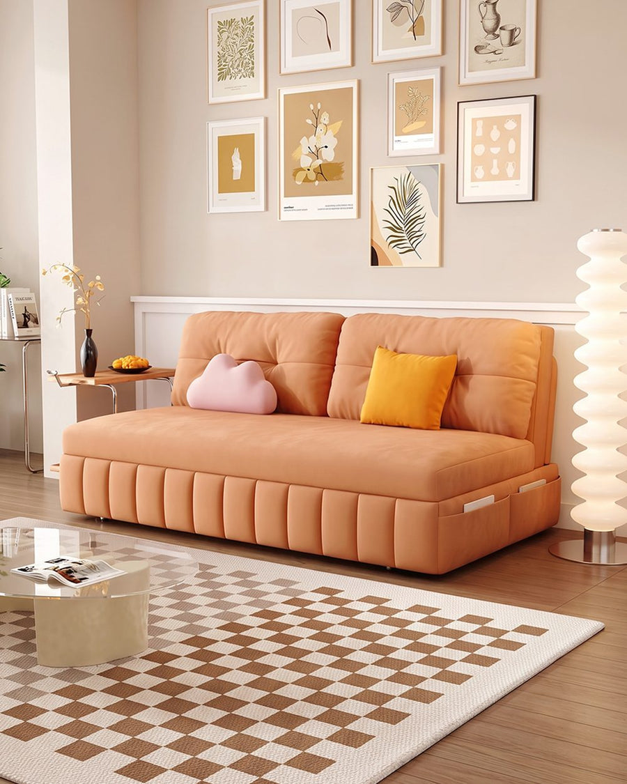 Sokolov Single Seater Sofa Bed, Two Seater Sofa Bed, Blue 产品图 9