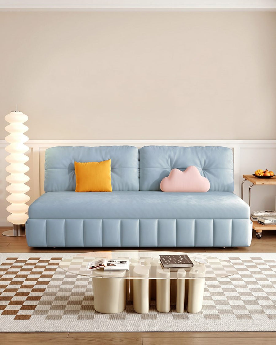 Sokolov Single Seater Sofa Bed, Two Seater Sofa Bed, Blue 产品图 14