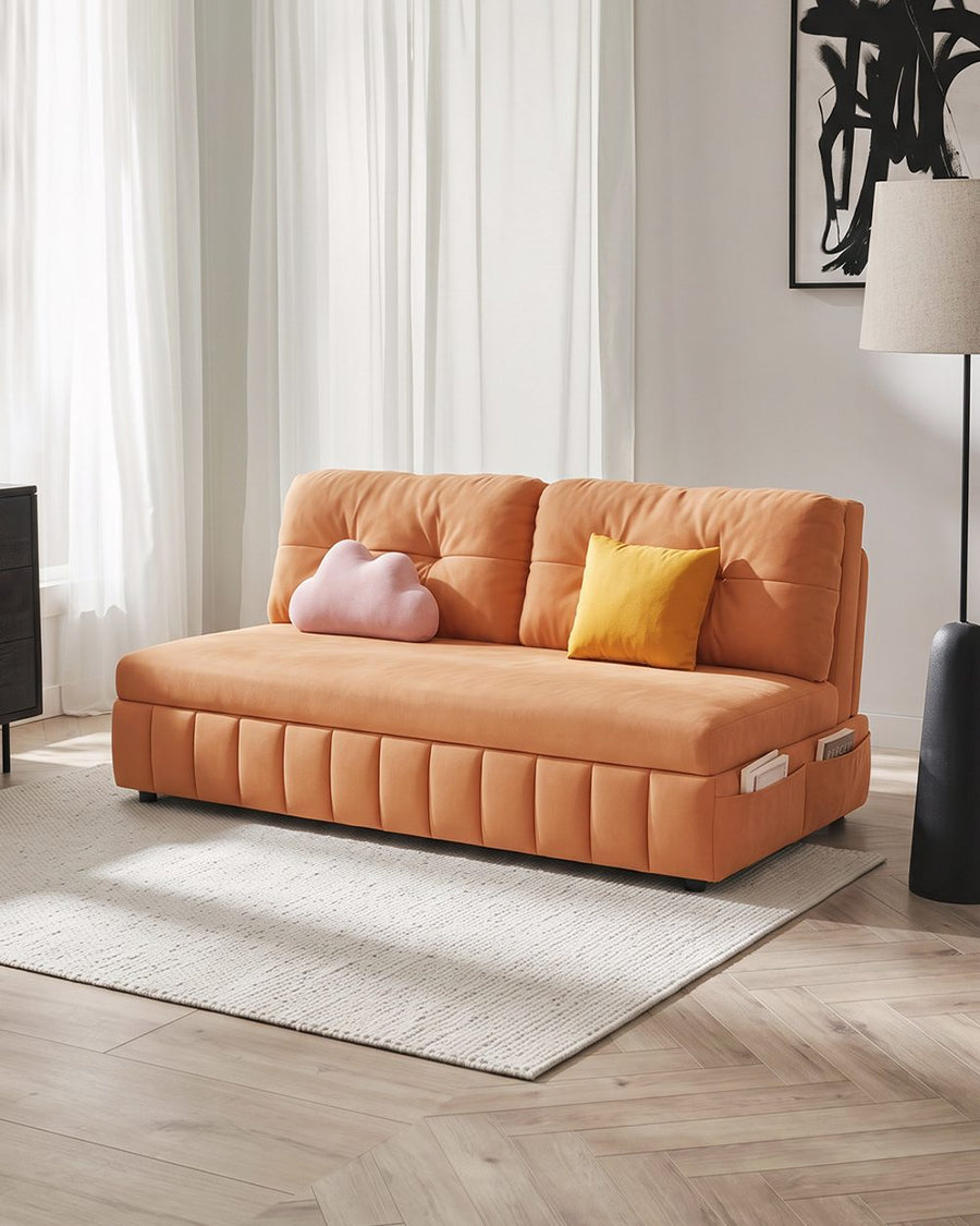 Sokolov Single Seater Sofa Bed, Two Seater Sofa Bed, Blue 产品图 14