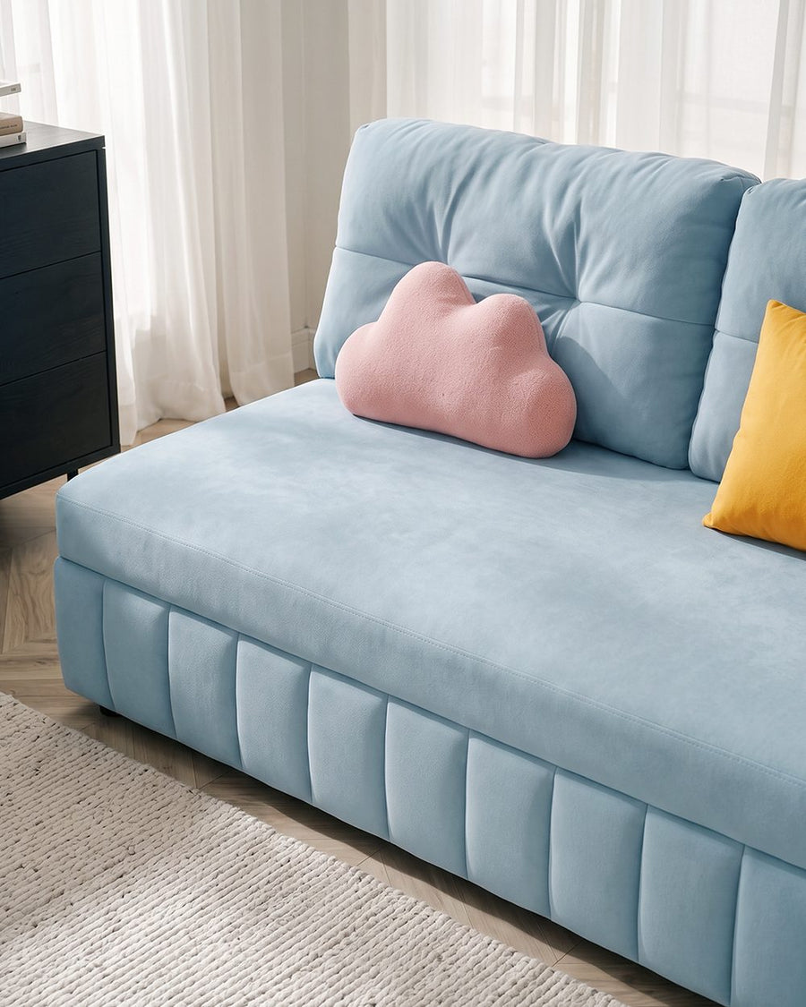 Sokolov Single Seater Sofa Bed, Two Seater Sofa Bed, Blue 产品图 23