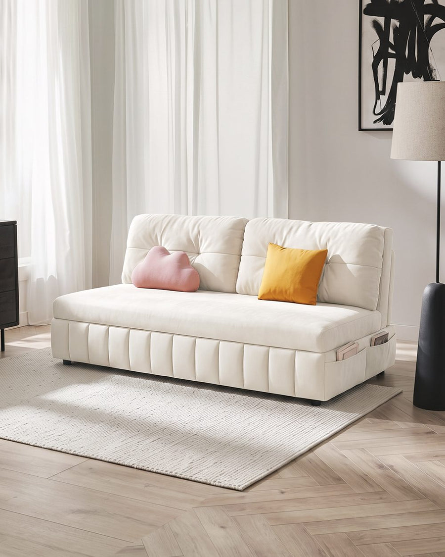 Sokolov Single Seater Sofa Bed, Two Seater Sofa Bed, Blue 产品图 22