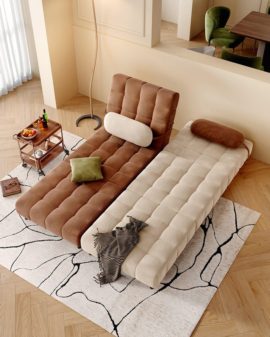 Mendez Single Sofa Bed, Two Seater Sofa Bed, Corduroy 产品图 11