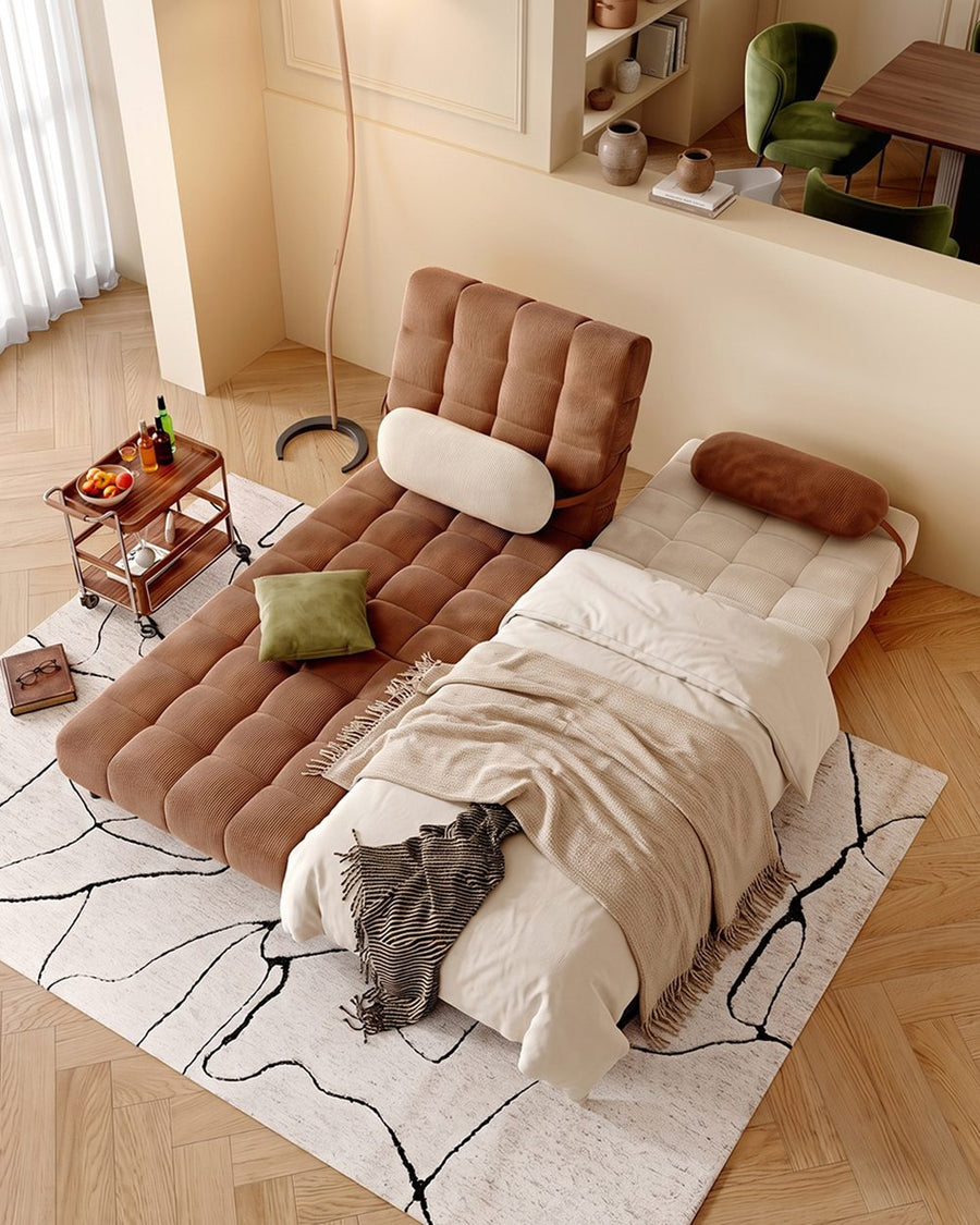 Mendez Single Sofa Bed, Two Seater Sofa Bed, Corduroy 产品图 12