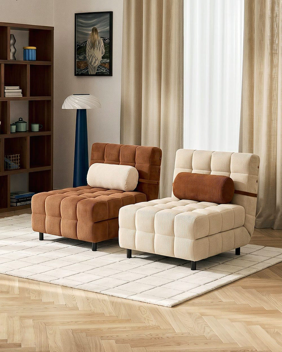 Mendez Single Sofa Bed, Two Seater Sofa Bed, Corduroy 产品图 13