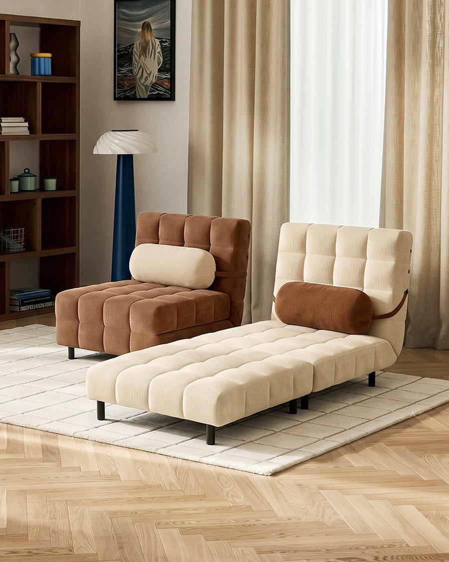 Mendez Single Sofa Bed, Two Seater Sofa Bed, Corduroy 产品图 15