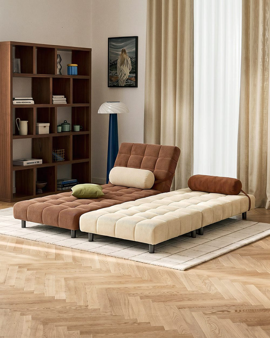 Mendez Single Sofa Bed, Two Seater Sofa Bed, Corduroy 产品图 16