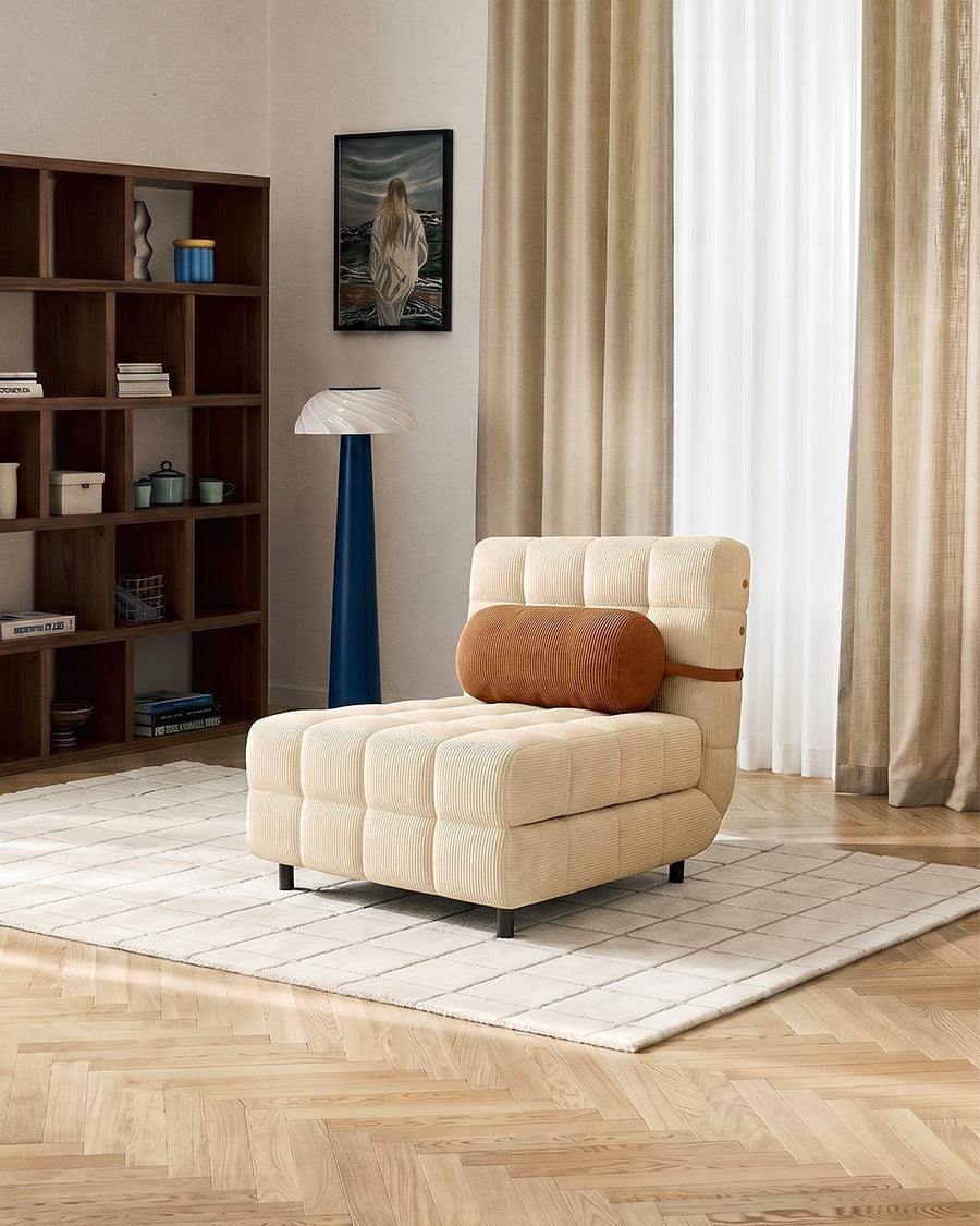 Mendez Single Sofa Bed, Two Seater Sofa Bed, Corduroy 产品图 17