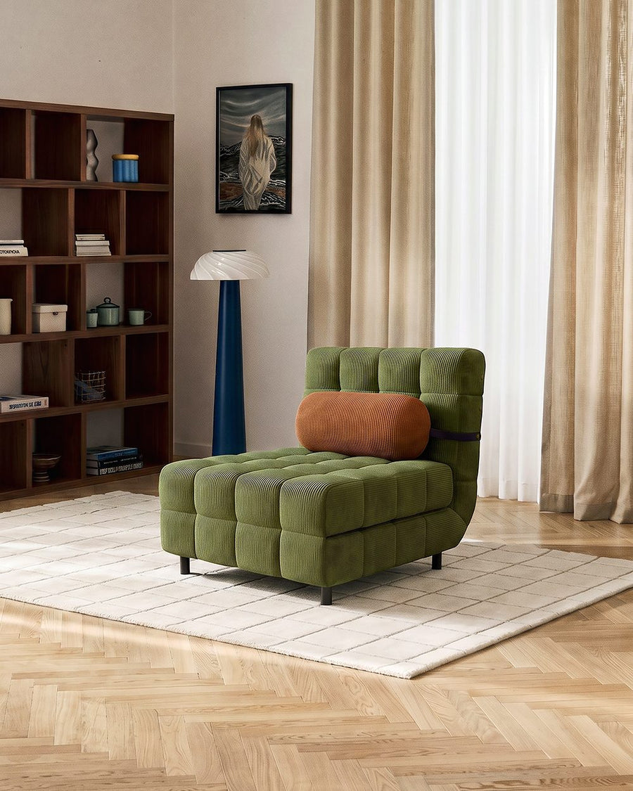Mendez Single Sofa Bed, Two Seater Sofa Bed, Corduroy 产品图 19