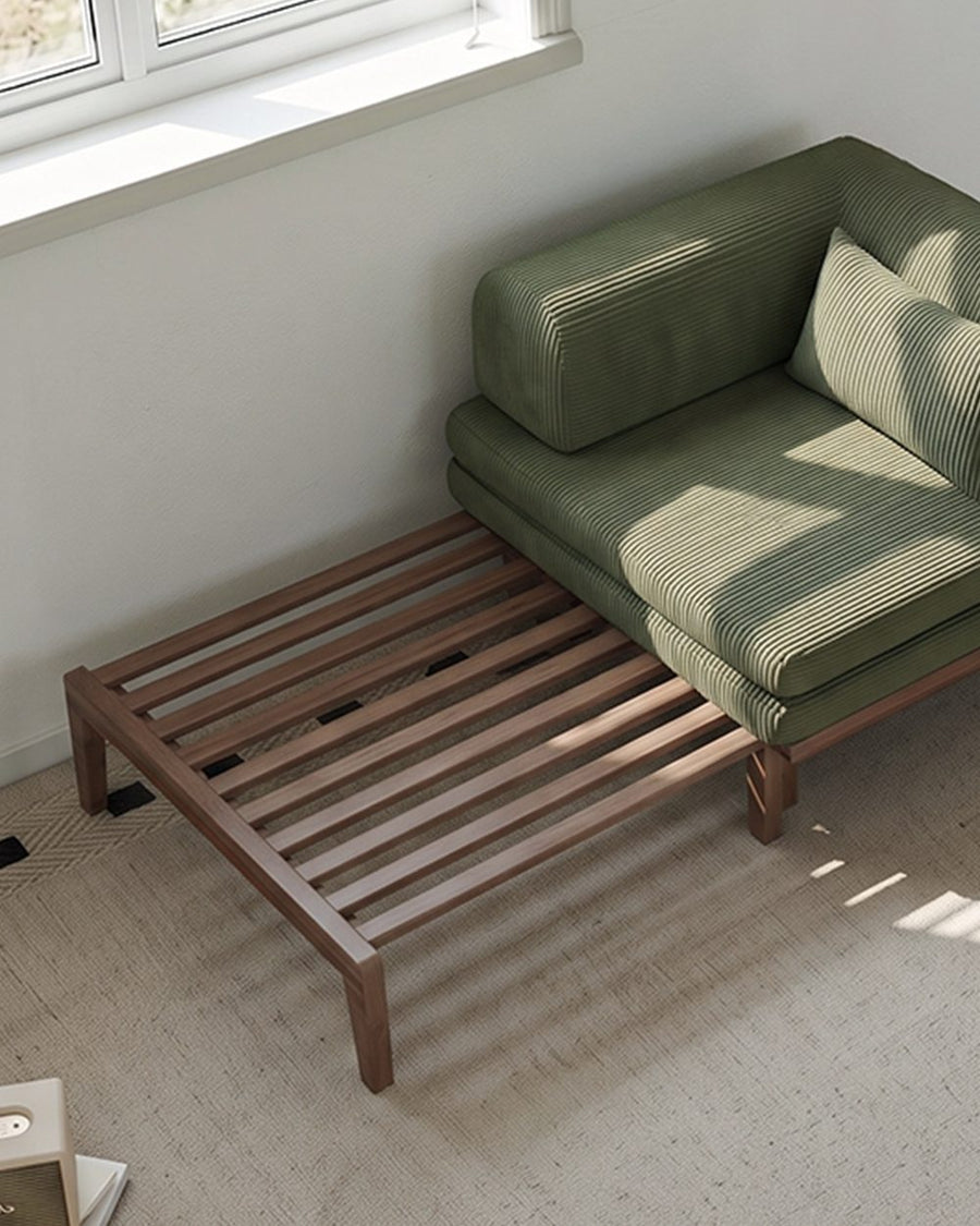 Al-Farsi Corner Sofa Bed, Single Sofa Chair, Corduroy 产品图 23