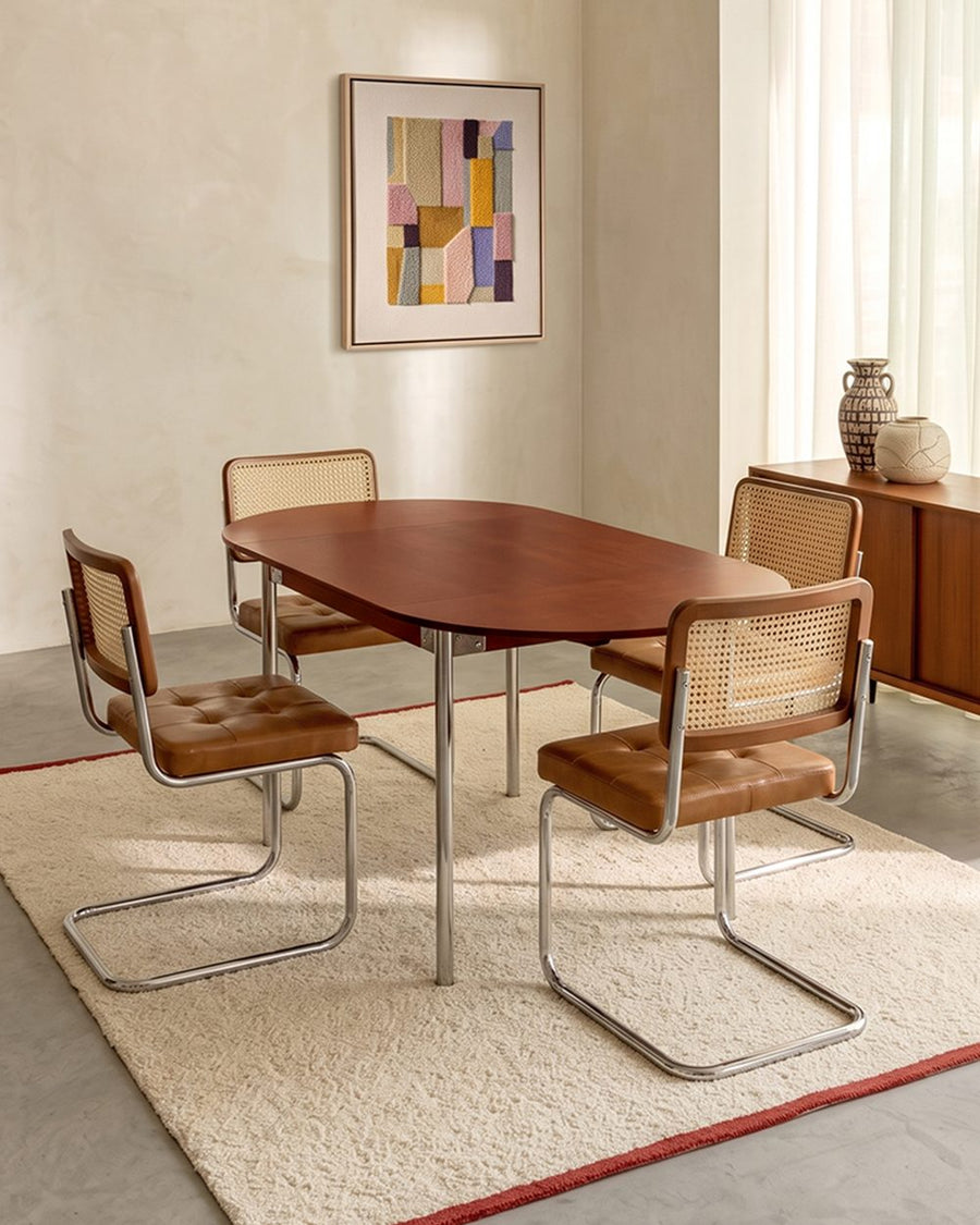 Tsvetkov Foldable Dining Table, Oval, Solid Wood 产品图 13