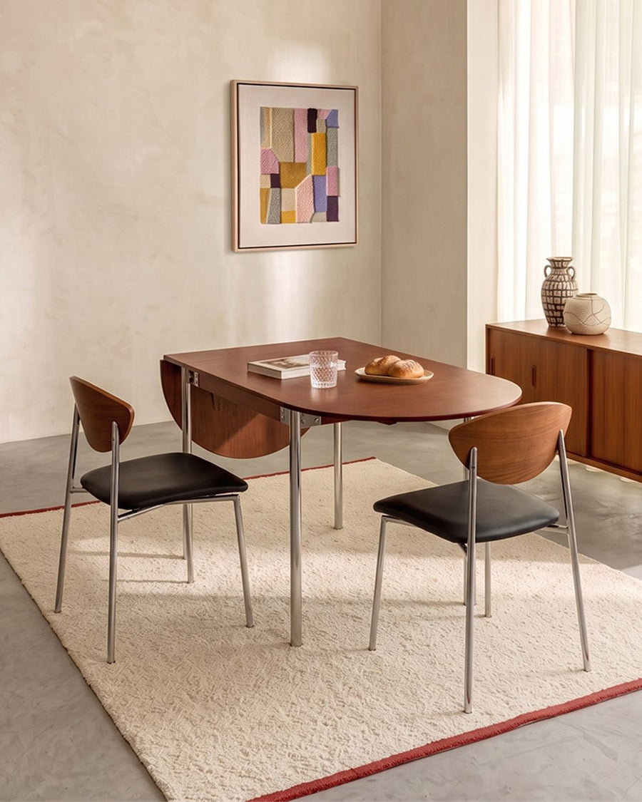 Tsvetkov Foldable Dining Table, Oval, Solid Wood 产品图 15