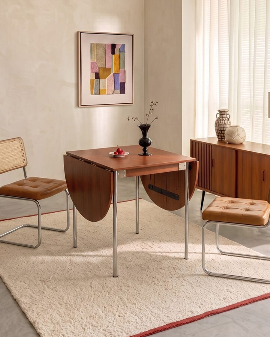 Tsvetkov Foldable Dining Table, Oval, Solid Wood 产品图 16