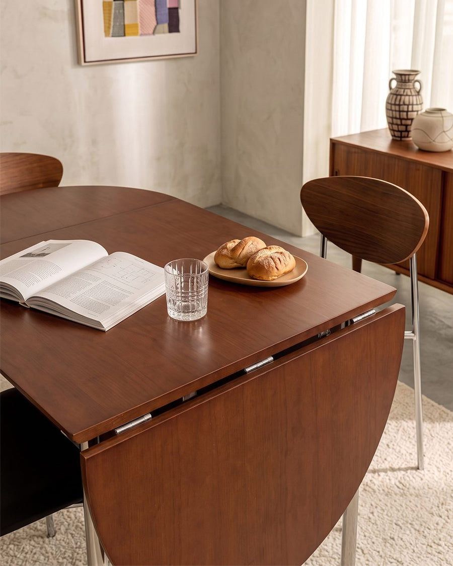 Tsvetkov Foldable Dining Table, Oval, Solid Wood 产品图 19