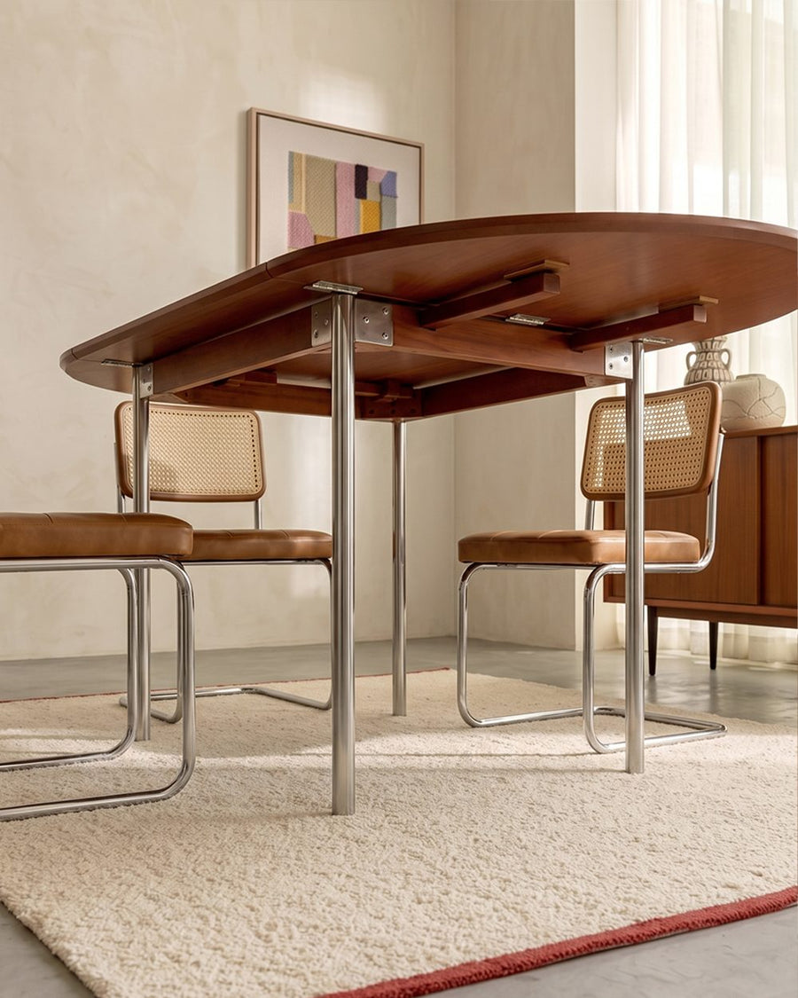Tsvetkov Foldable Dining Table, Oval, Solid Wood 产品图 20