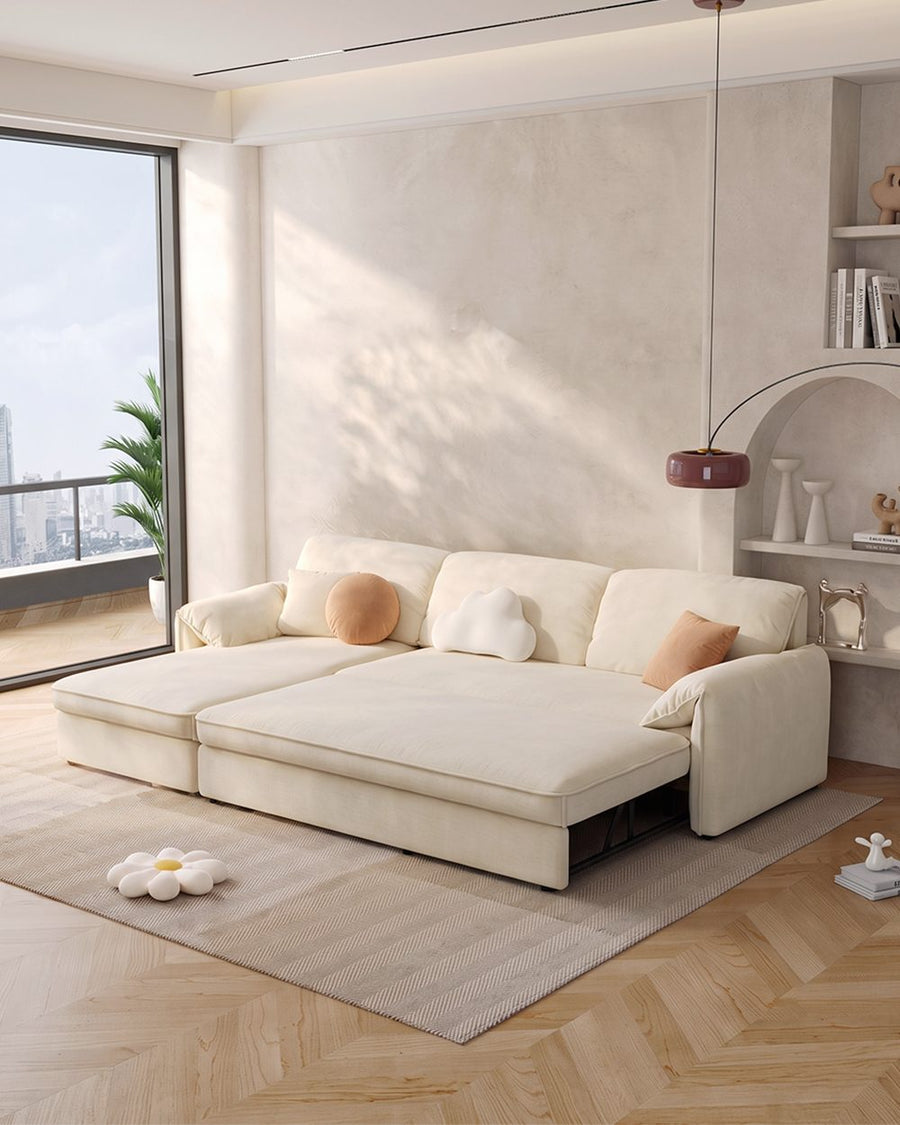 Bhatnagar Three Seater Corner Sofa Bed With Storage 产品图 12