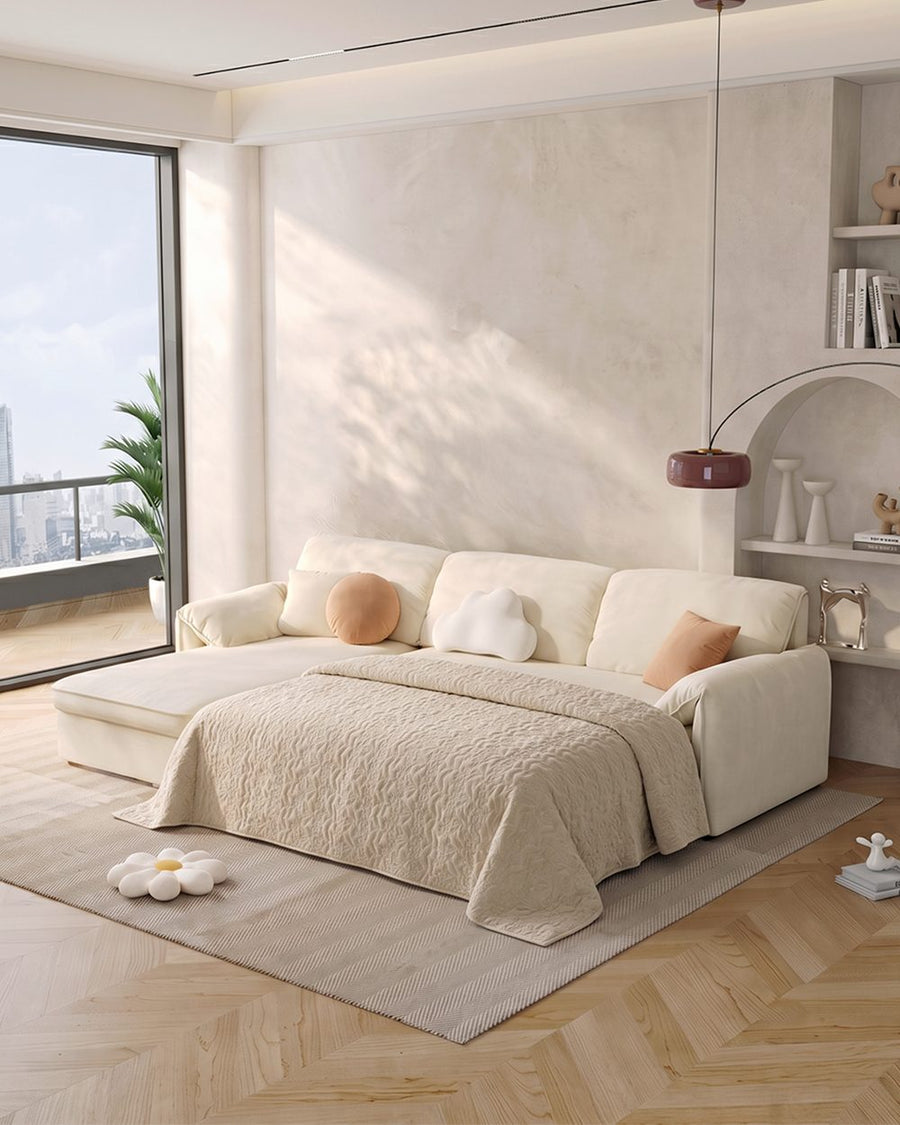 Bhatnagar Three Seater Corner Sofa Bed With Storage 产品图 9