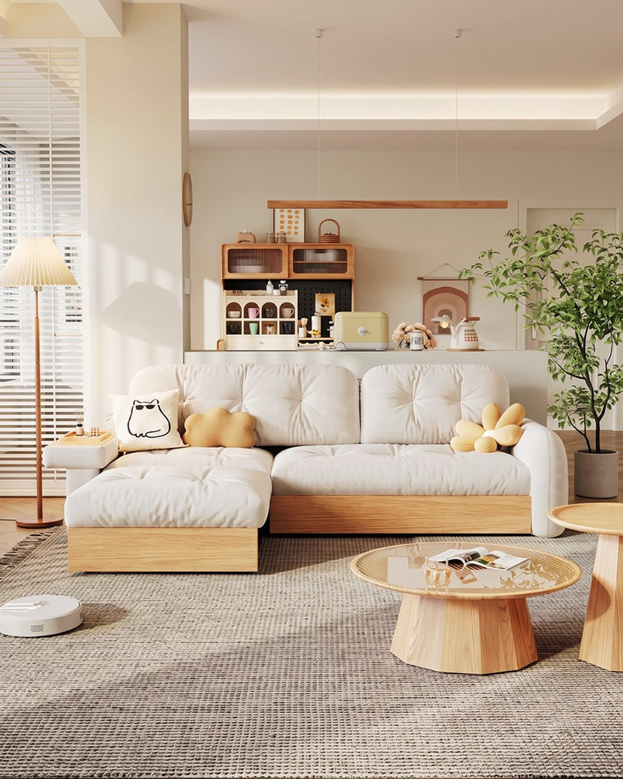Caballero Three Seater Corner Sofa Bed, Three Seater Sofa, Leathaire 产品图 11