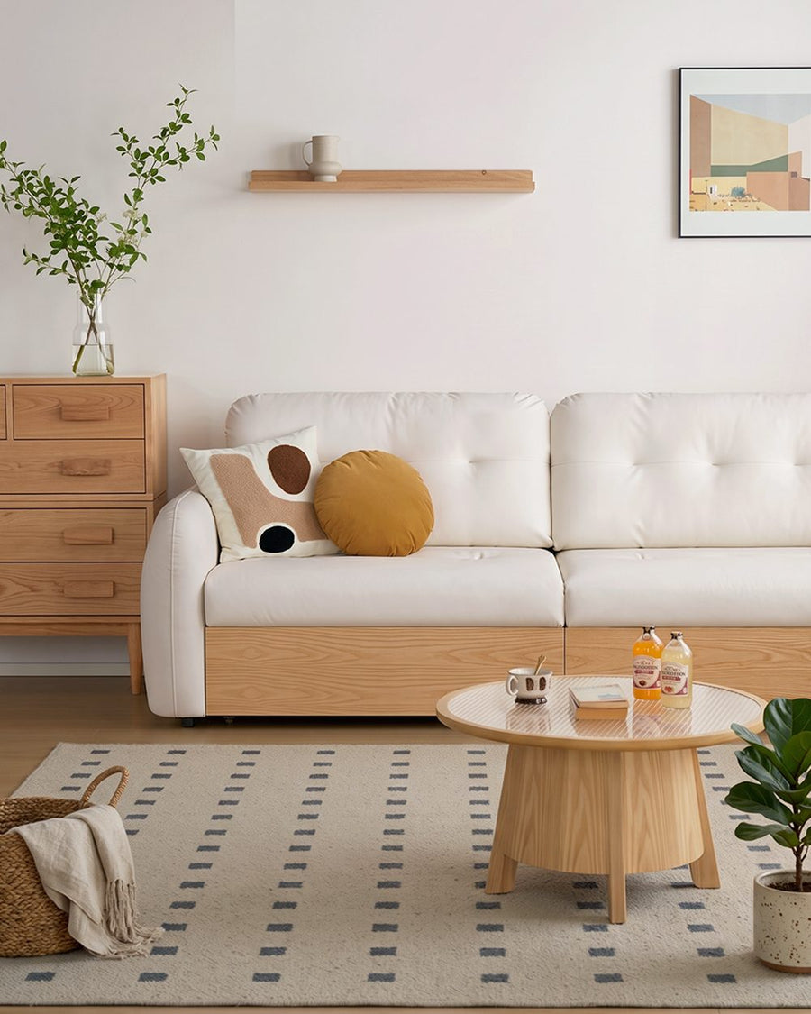 Caballero Three Seater Corner Sofa Bed, Three Seater Sofa, Leathaire 产品图 16