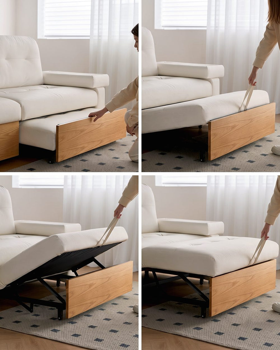 Caballero Three Seater Corner Sofa Bed, Three Seater Sofa, Leathaire 产品图 19