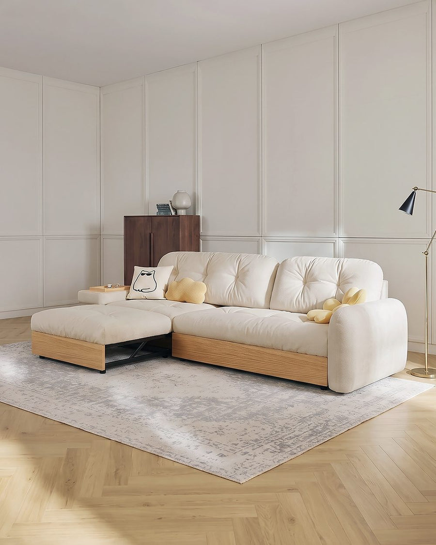 Caballero Three Seater Corner Sofa Bed, Three Seater Sofa, Leathaire 产品图 13