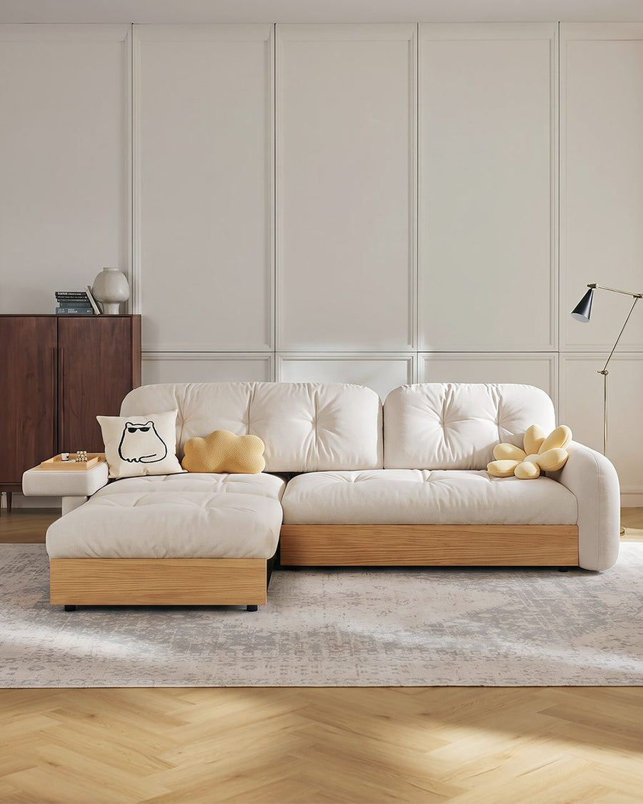 Caballero Three Seater Corner Sofa Bed, Three Seater Sofa, Leathaire 产品图 15