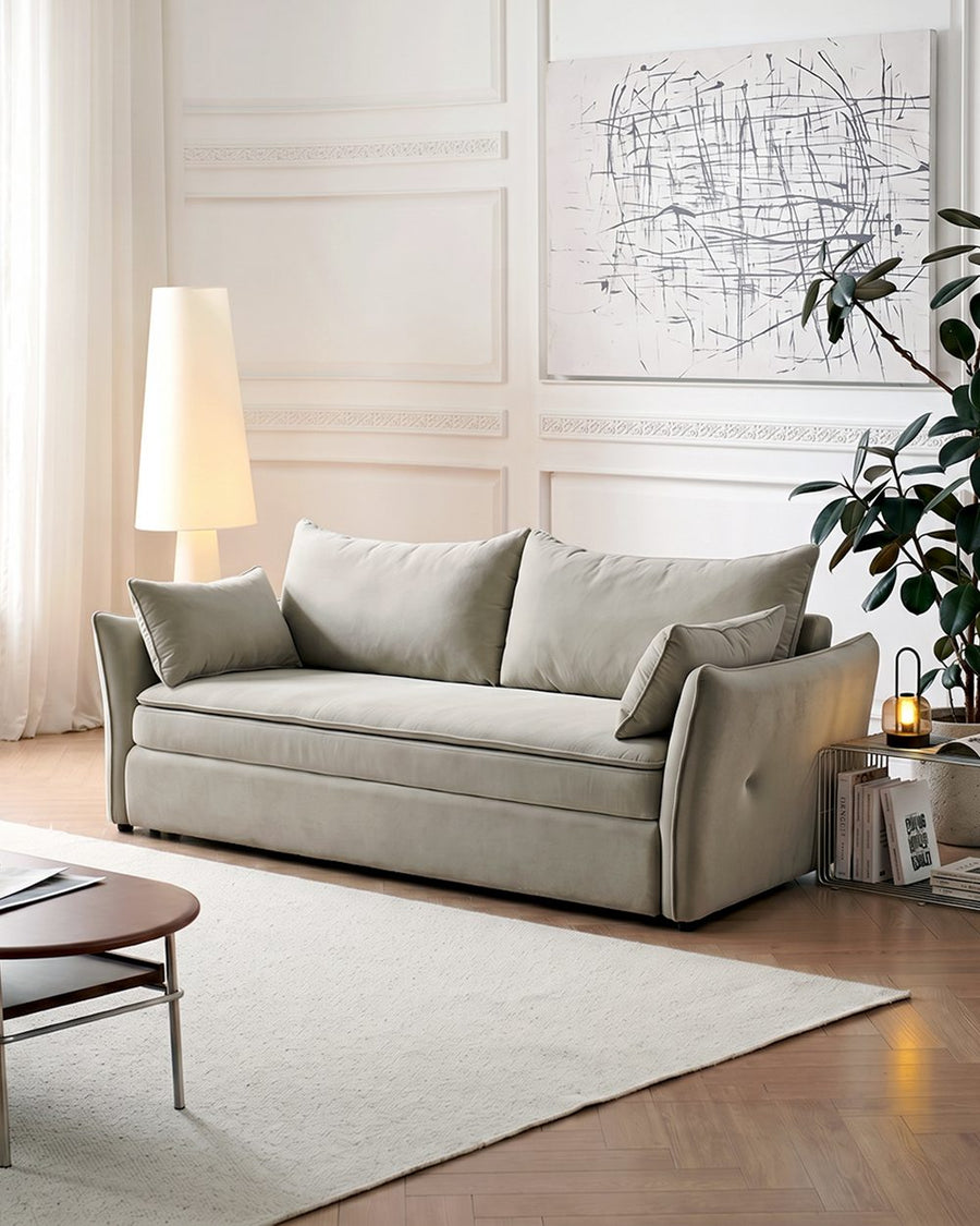 Matsuoka Two Seater Sofa Bed, Pull Out Sleeper Sofa Bed 产品图 12
