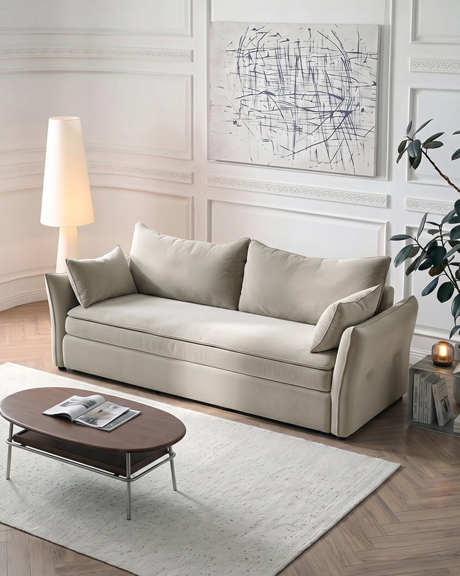 Matsuoka Two Seater Sofa Bed, Pull Out Sleeper Sofa Bed 产品图 13