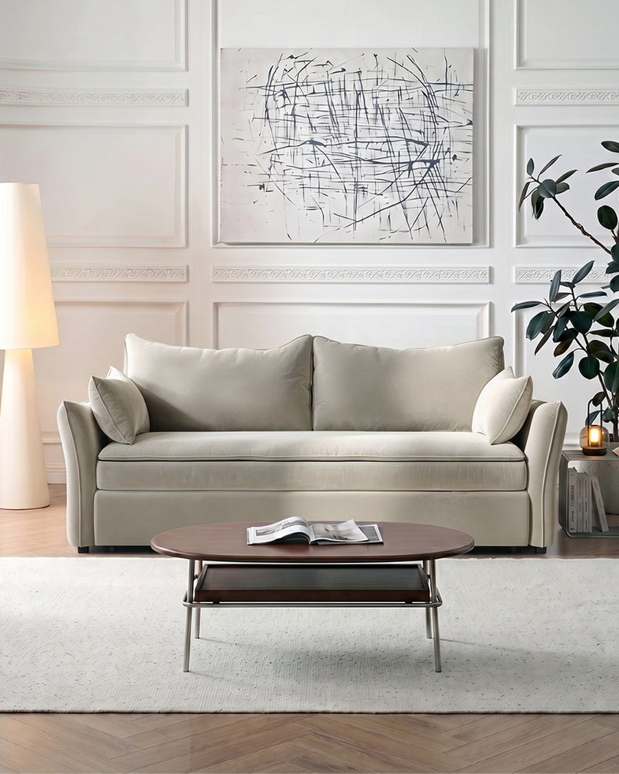 Matsuoka Two Seater Sofa Bed, Pull Out Sleeper Sofa Bed 产品图 14