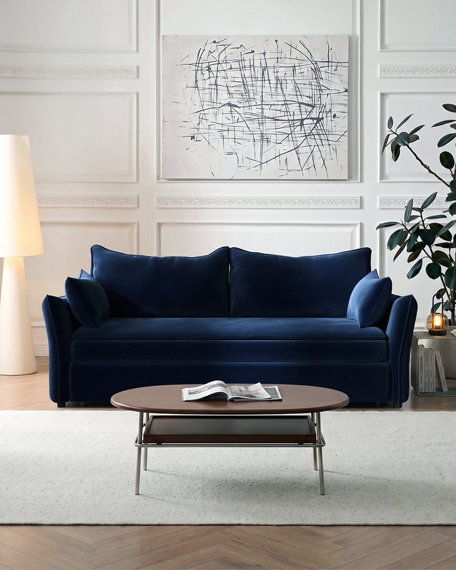 Matsuoka Two Seater Sofa Bed, Pull Out Sleeper Sofa Bed 产品图 18
