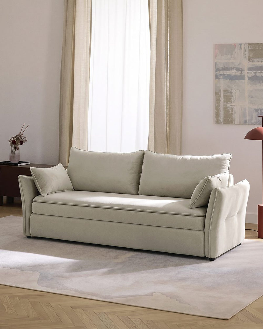 Matsuoka Two Seater Sofa Bed, Pull Out Sleeper Sofa Bed 产品图 11