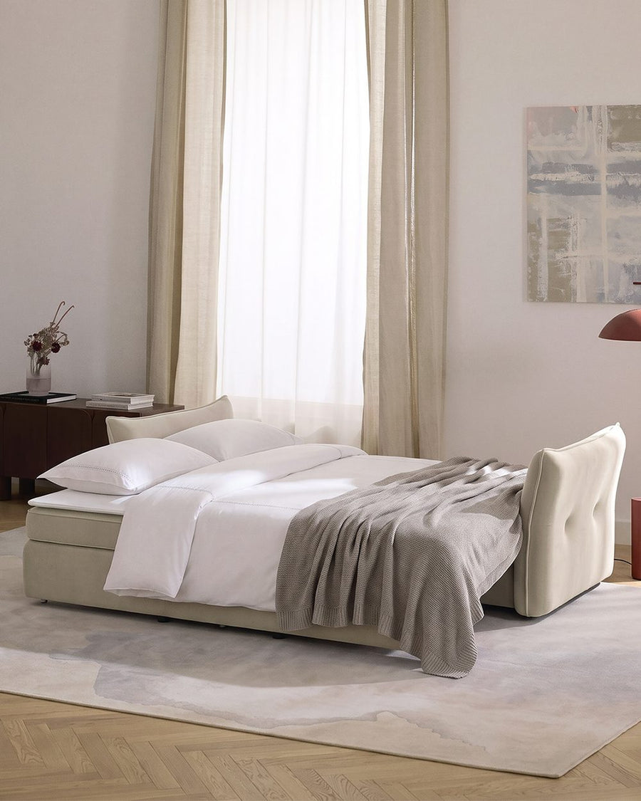 Matsuoka Two Seater Sofa Bed, Pull Out Sleeper Sofa Bed 产品图 12