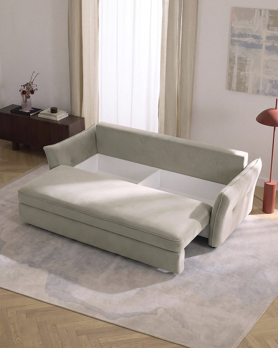 Matsuoka Two Seater Sofa Bed, Pull Out Sleeper Sofa Bed 产品图 15
