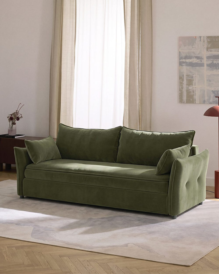 Matsuoka Two Seater Sofa Bed, Pull Out Sleeper Sofa Bed 产品图 18