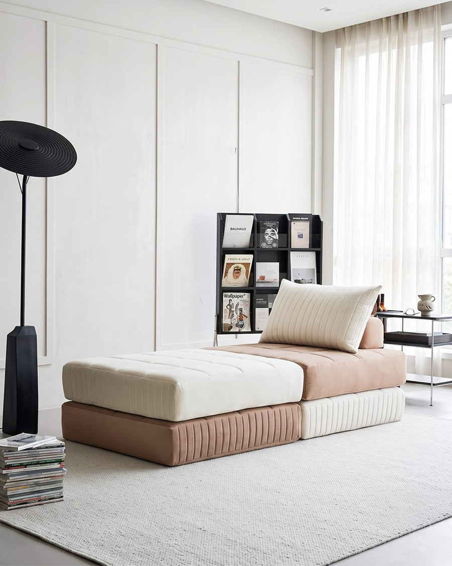 Rios Lazy Sofa Bed, Single Sofa Bed, Leathaire 产品图 8