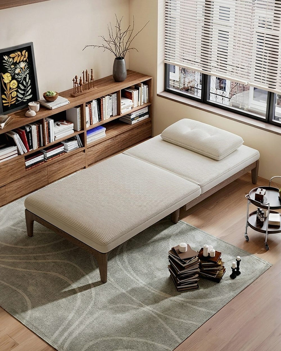 Ranjan Single Sofa Bed, Small 2 Seater Sofa Bed, Corduroy 产品图 10
