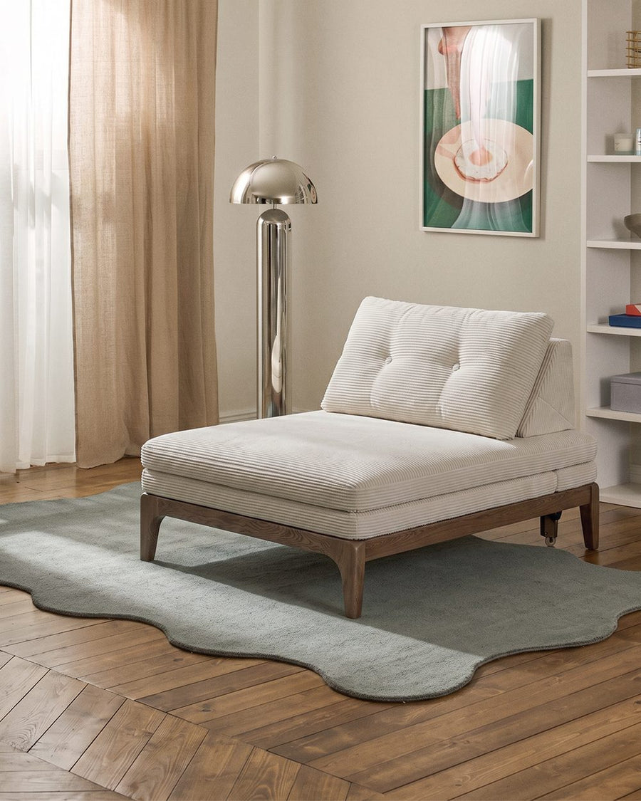 Ranjan Single Sofa Bed, Small 2 Seater Sofa Bed, Corduroy 产品图 14