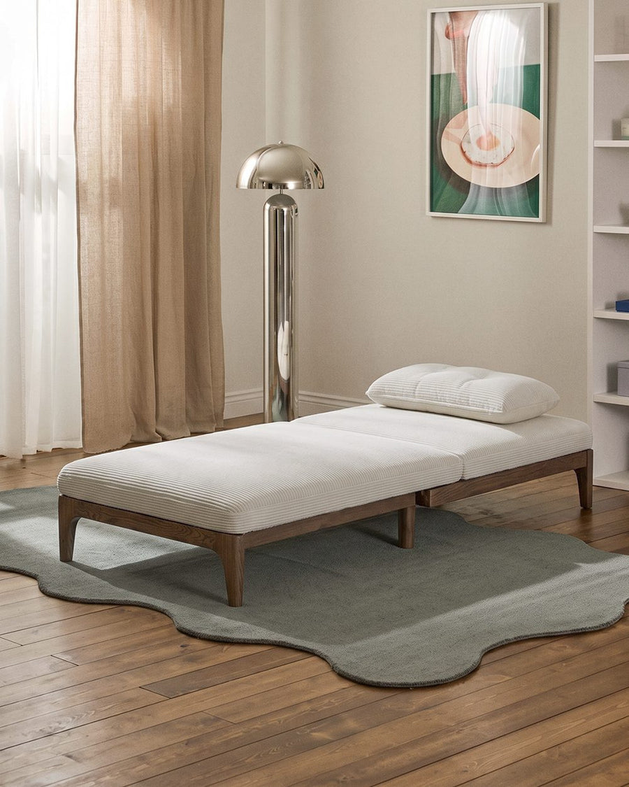 Ranjan Single Sofa Bed, Small 2 Seater Sofa Bed, Corduroy 产品图 17