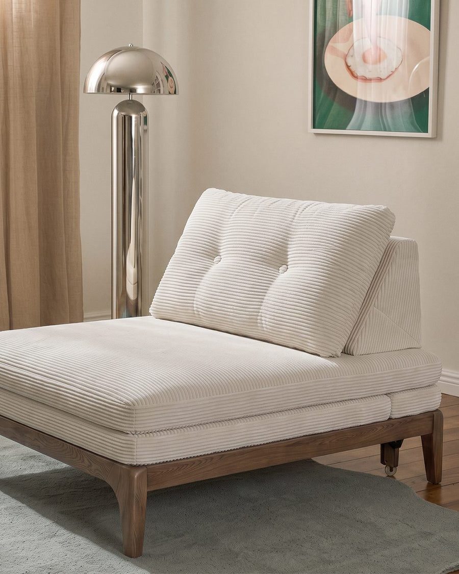 Ranjan Single Sofa Bed, Small 2 Seater Sofa Bed, Corduroy 产品图 18