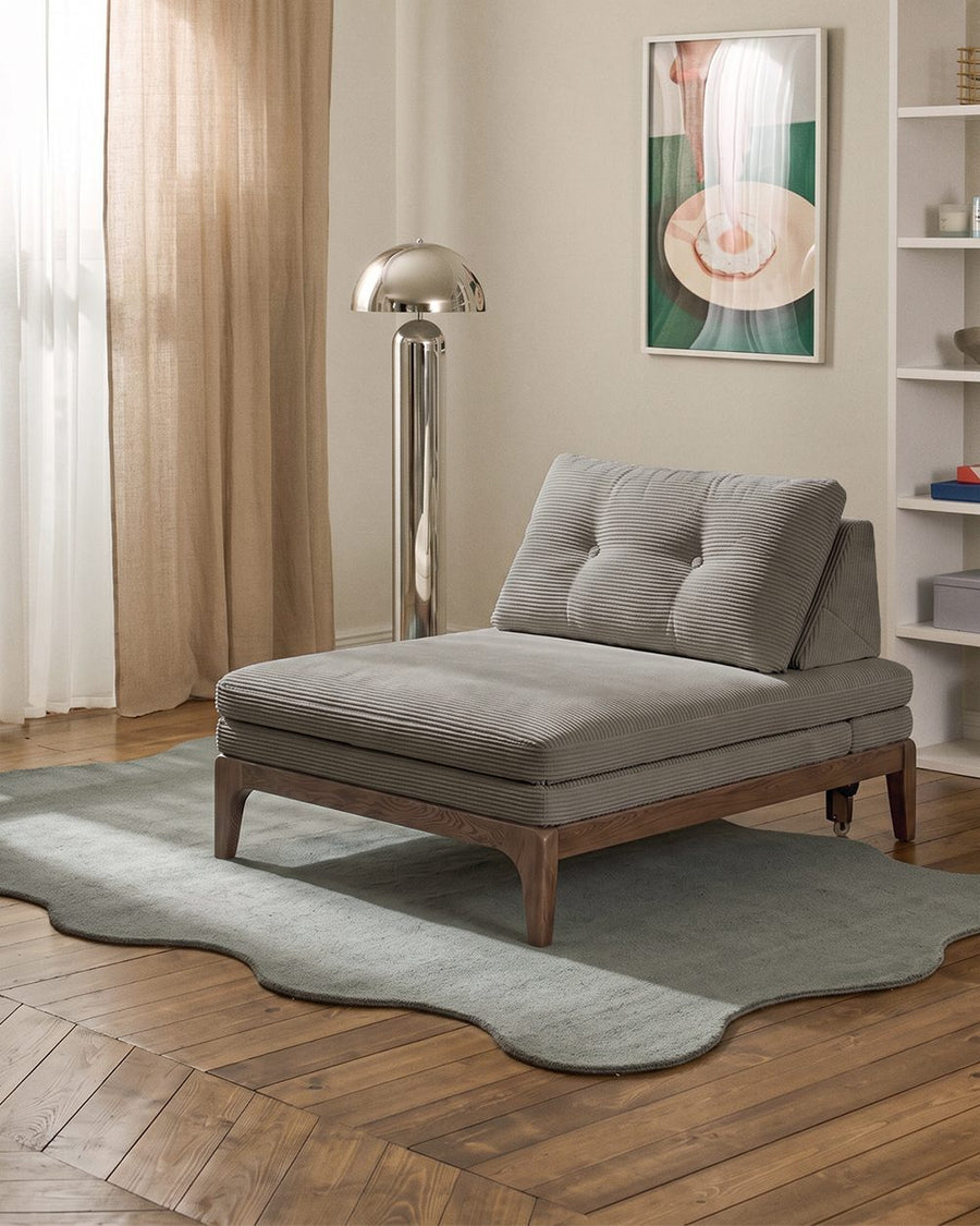 Ranjan Single Sofa Bed, Small 2 Seater Sofa Bed, Corduroy 产品图 21