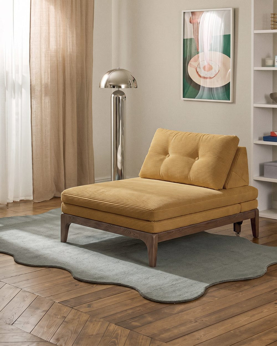 Ranjan Single Sofa Bed, Small 2 Seater Sofa Bed, Corduroy 产品图 23
