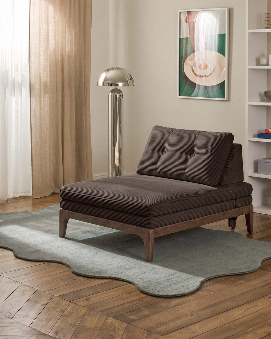 Ranjan Single Sofa Bed, Small 2 Seater Sofa Bed, Corduroy 产品图 24