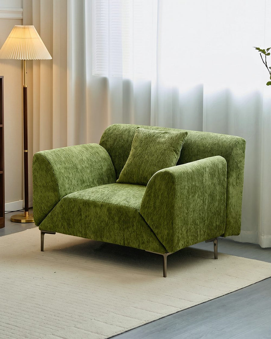 Qadir Deformable Sofa Bed, Armchair, Green 产品图 11