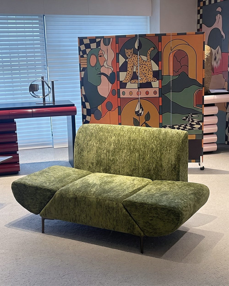 Qadir Deformable Sofa Bed, Armchair, Green 产品图 15