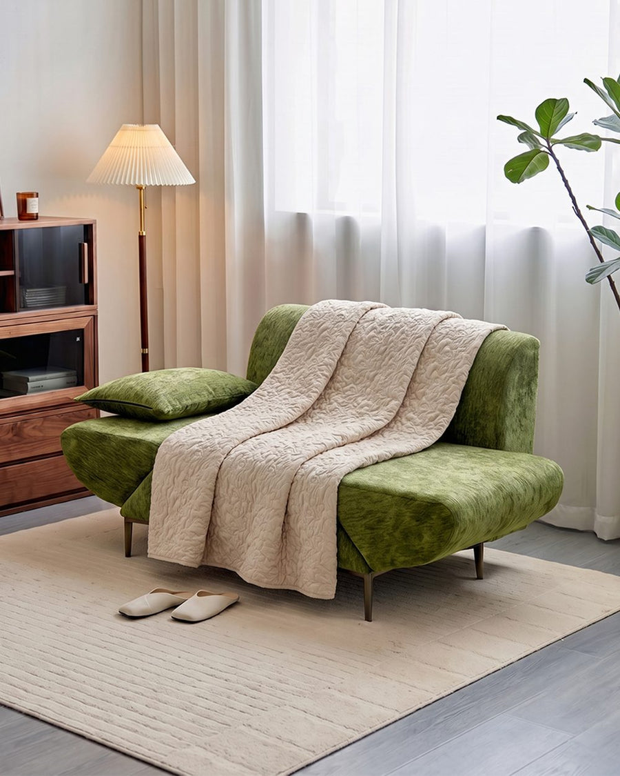 Qadir Deformable Sofa Bed, Armchair, Green 产品图 11